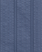 Baby Seersucker Button-Down Shirt - Blue, image 3 of 4 slides