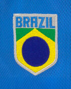 Toddler 2-Piece Umbro Brazil Soccer Jersey & Short Set - Blue/Yellow/Green, image 10 of 11 slides