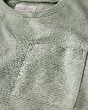 Toddler Boy 2-Piece Turtles-Pr...