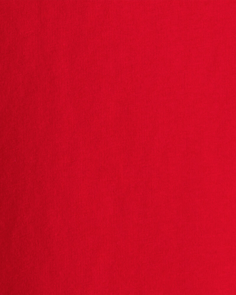 Toddler Boy Long-Sleeve Pocket Tee - Red, image 2 of 3 slides