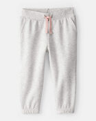 Baby Girl 2-Piece DayDream Fleece Hooded Sweatshirt & Joggers Set - Grey, image 5 of 7 slides