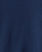 Baby Boy Thermal Long-Sleeve T-Shirt - Green/Navy, image 2 of 3 slides