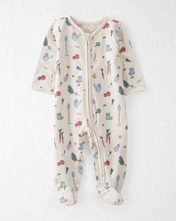 Baby Organic Cotton Sleep & Play Pajamas, 