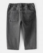 Baby Boy  Tapered Denim Jeans - Black, image 2 of 4 slides