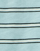 Toddler Striped Slub Jersey Henley, image 2 of 3 slides