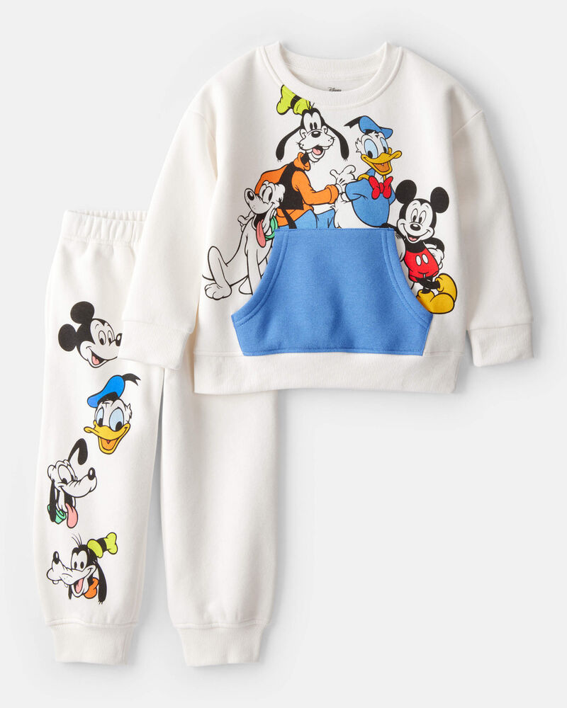 Toddler Boy 2-Piece Disney&copy; Mickey Mouse Outfit Set, image 1 of 6 slides