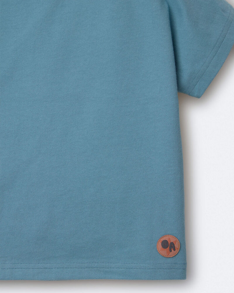 Toddler Premium Dolman Tee - Blue, image 5 of 5 slides