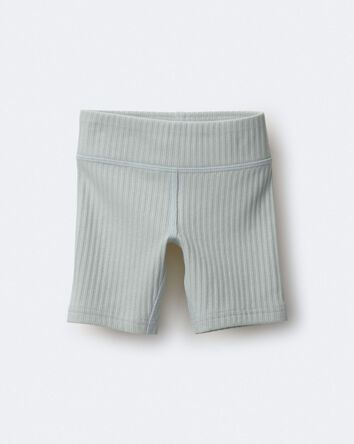 Toddler Girl Brooklyn Bike Shorts - Light Blue, 