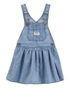 Toddler Girl Floral Knit Jumper Dress, image 1 of 4 slides