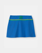 Girls Umbro Brazil Active Skort - Blue/Yellow/Green, image 2 of 4 slides