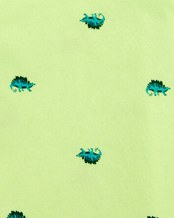 Baby Boy Dinosaur Graphic Tank - Neon Yellow, 