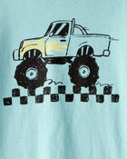 Toddler Boy Monster Truck Short-Sleeve Graphic Tee - Blue, image 2 of 3 slides