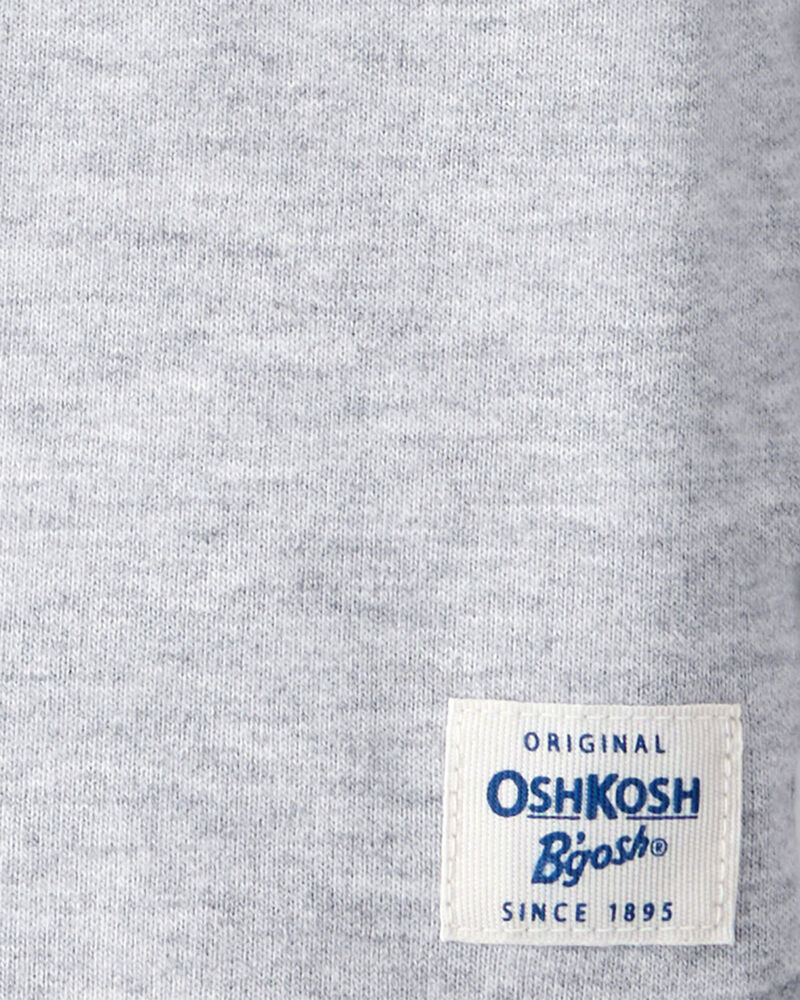 Baby Boy Long-Sleeve Hoodie - Grey, image 2 of 3 slides