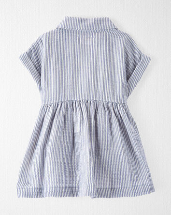 Baby Organic Cotton Gauze Dress, 