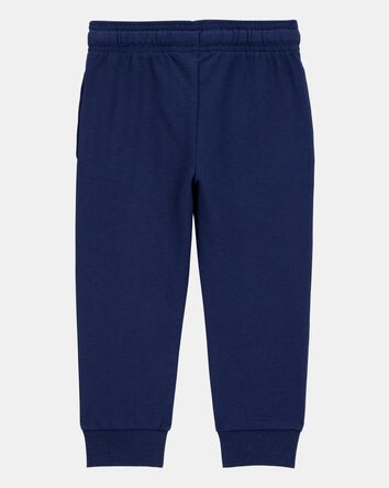 Baby Boy Pull-On Drawstring Joggers - Grey, 