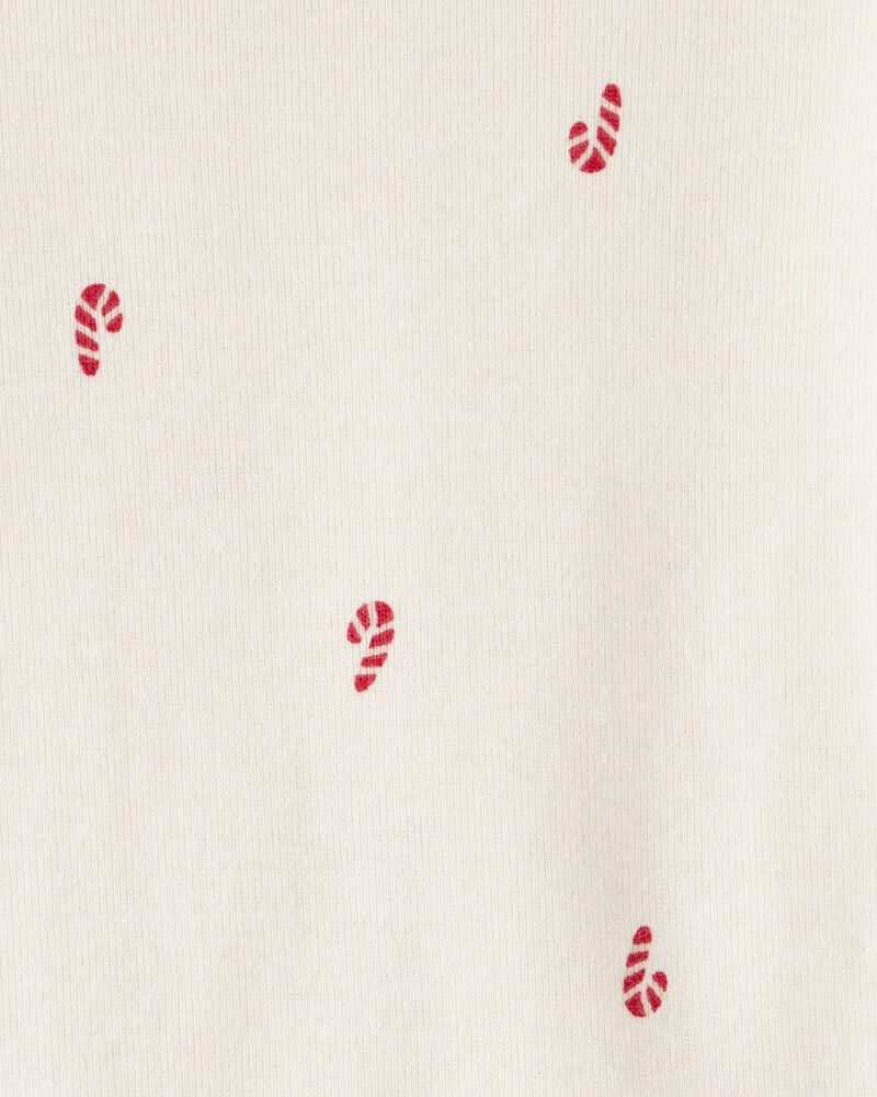 Baby Boy 4-Pack Christmas Print Long-Sleeve Multipack Bodysuits - White/Green, image 4 of 6 slides