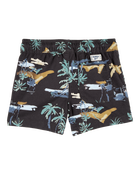 Baby Tropical Print Pull-On Short, image 2 of 4 slides