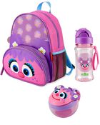Sesame Street Little Kid Backpack Straw Bottle & Snack Cup Set - Abby Cadabby, image 1 of 6 slides