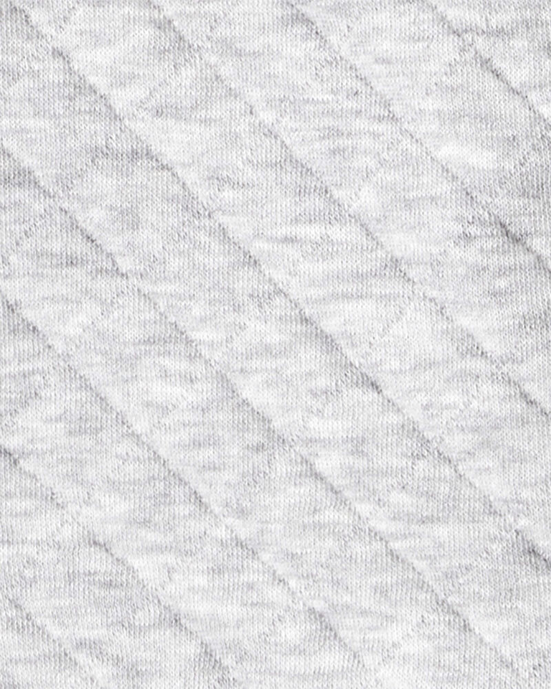 Baby Boy 3-Piece Helicopter Print Long-Sleeve Vest, Bodysuit & Pant Set - Grey, image 2 of 3 slides