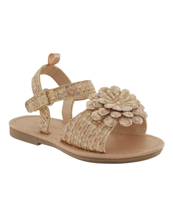 Toddler Casual Sandals - Tan, 
