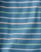 Baby Organic Cotton Rib 3-Pack Wildlife & Striped Bodysuits, image 5 of 6 slides