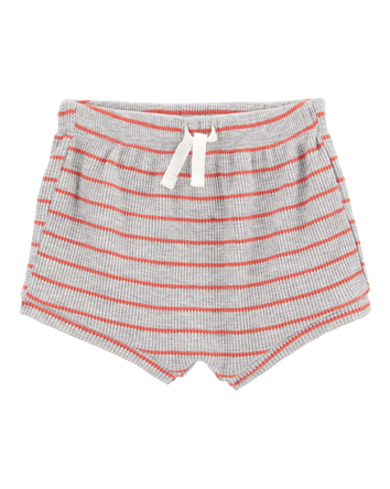 Baby Boy 3-Piece Outfit Set - Heather/Orange, 