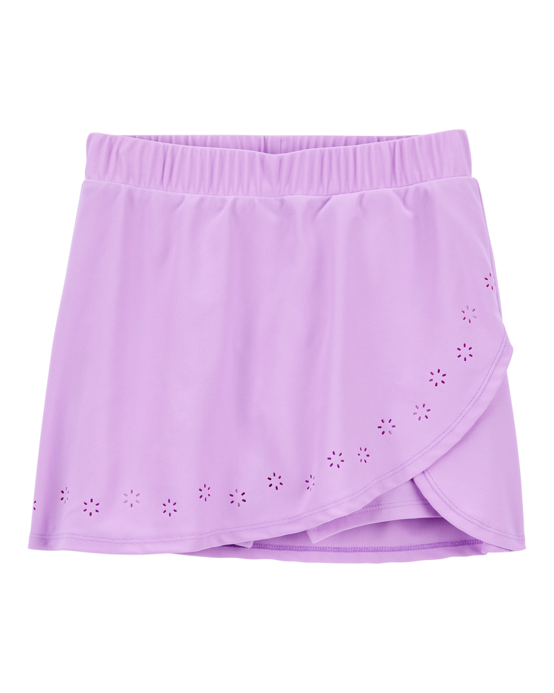 Kid Active Twist Tank & Wrap Skort Set - Purple, image 6 of 7 slides