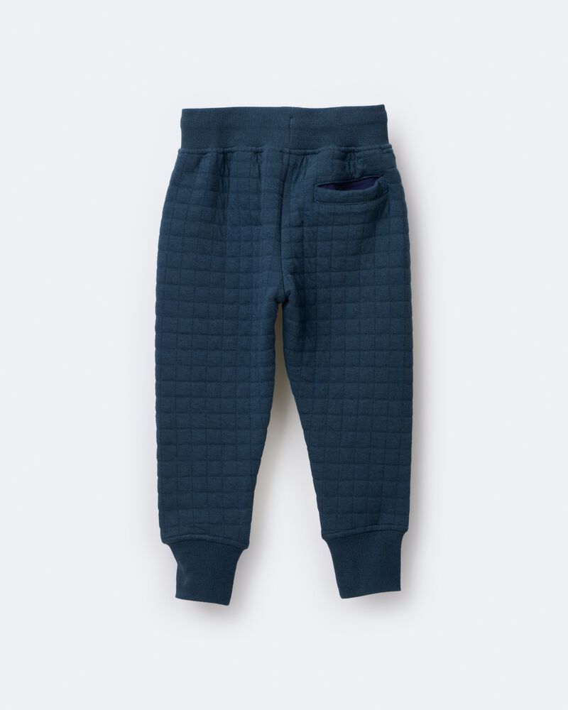 Toddler No-Seam Jogger Pant - Deep Teal, image 7 of 8 slides