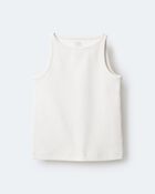 Toddler Girl Ribbed Playtime Tank Top - Cream, image 2 of 6 slides