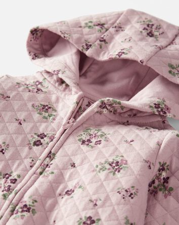 Baby Girl Quilted Double Knit...