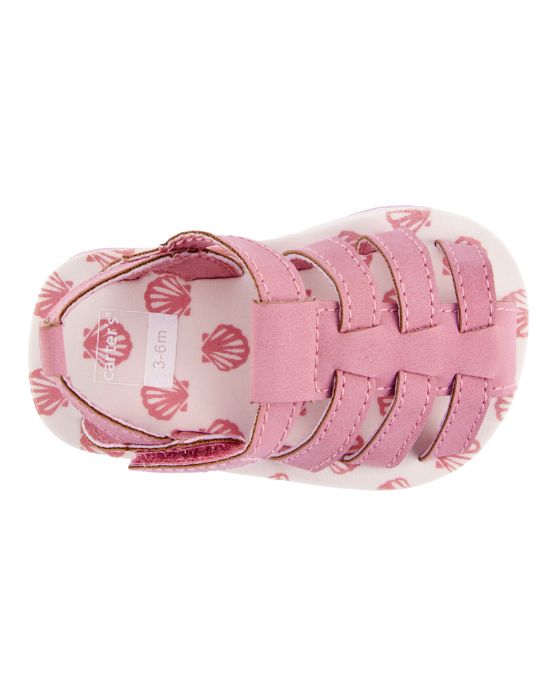 Baby Girl Fisherman Sandals - Pink, image 4 of 6 slides
