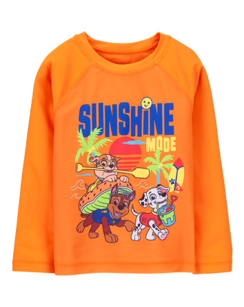 Toddler 2-Piece PAW Patrol Rashguard & Swim Trunk Set, 