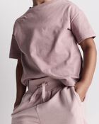 Toddler Short-Sleeve Relaxed Tee - Mauve, image 3 of 6 slides