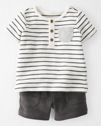 Baby 2-Piece Organic Cotton Set, 
