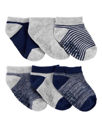 Toddler 6-Pack No-Show Socks, 