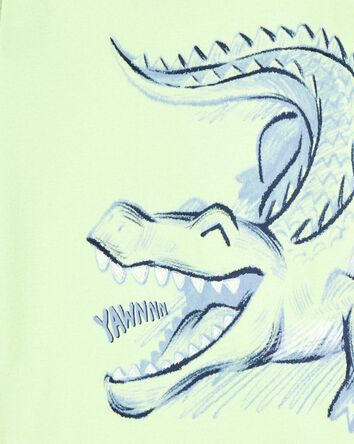 Toddler Boy 4-Piece Alligator Cotton Pajamas, 