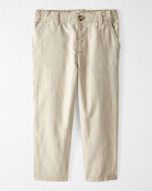 Toddler Linen Pants Made with Organic Cotton, image 1 of 7 slides