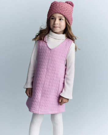 Toddler Girl Otter Pocket Jumper - Lilac, 