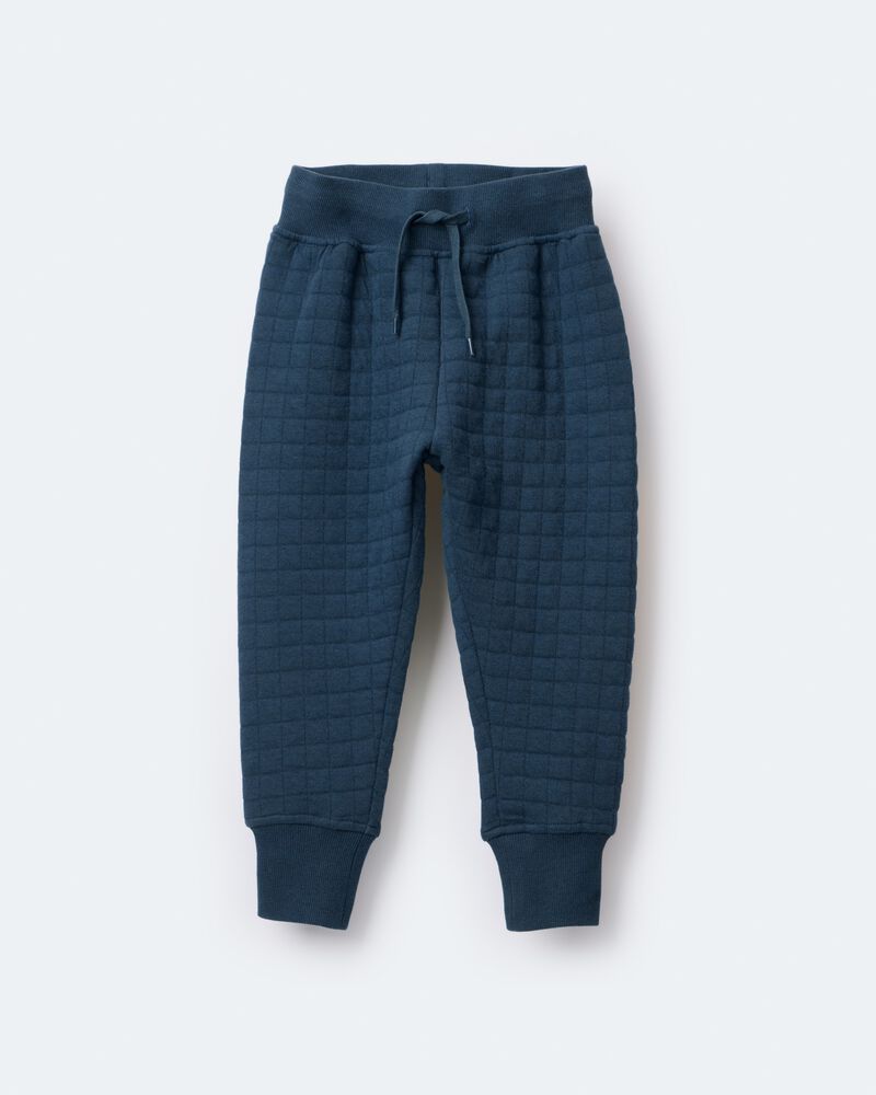 Toddler No-Seam Jogger Pant - Deep Teal, image 2 of 8 slides