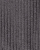 Baby Girl 2-Piece Peplum Pullover Top & Flared Leggings Set - Black, image 3 of 6 slides