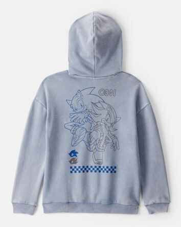 Boys Sonic the Hedgehog&trade; Long-Sleeve Pullover Hoodie - Blue, 