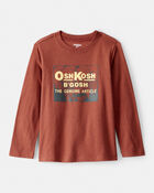 Toddler Boy Vintage OshKosh B'Gosh Long-Sleeve Graphic Tee - Brown, image 1 of 3 slides