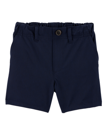 Toddler 2-Pack Active Pull-On Uniform Shorts - Navy, 