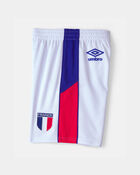 Kids 2-Piece Umbro France Soccer Jersey & Short Set - Blue/Red/White, image 9 of 12 slides