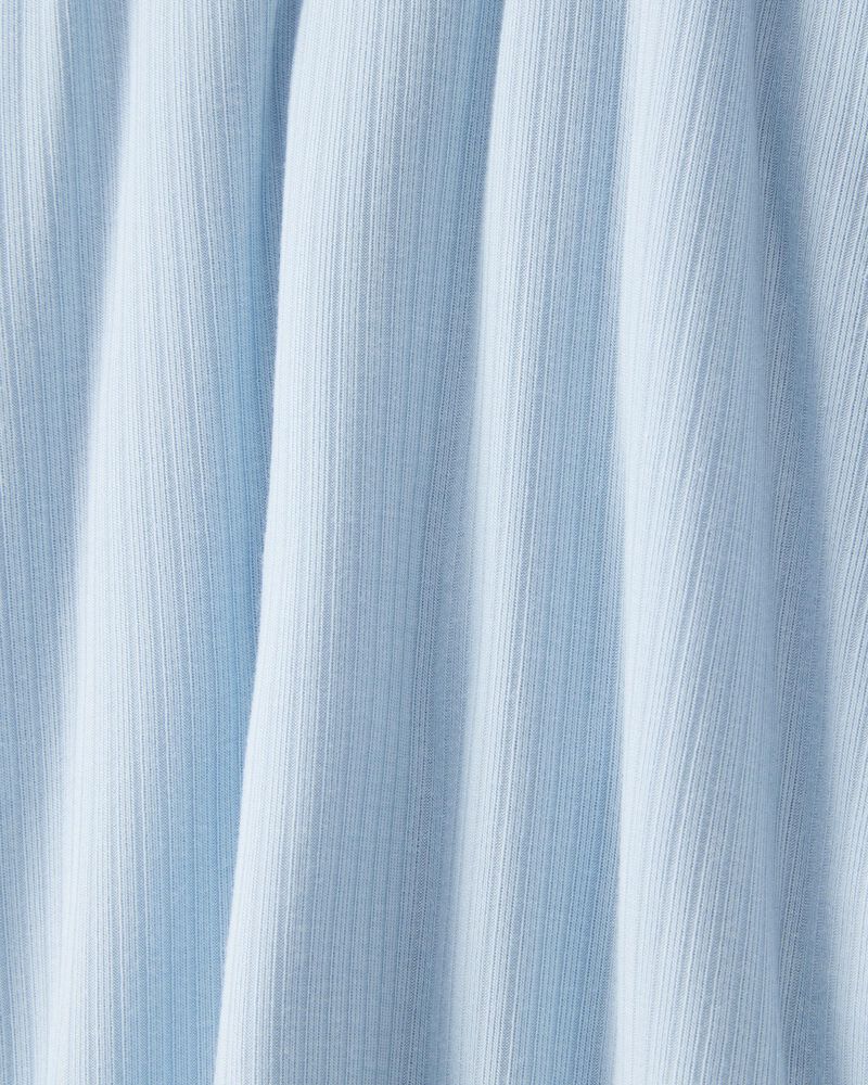 Toddler Solid PurelySoft 2-Piece Pajamas - Blue, image 2 of 5 slides