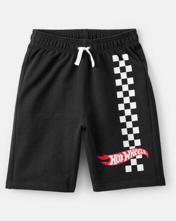 Boys 2-Piece Hot Wheels Outfit Set - White/Black, 