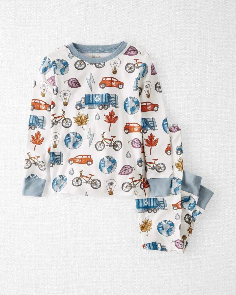 Toddler Organic Cotton Pajamas Set, image 1 of 4 slides