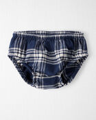 Baby Girl Organic Cotton Flannel Dress , image 3 of 6 slides