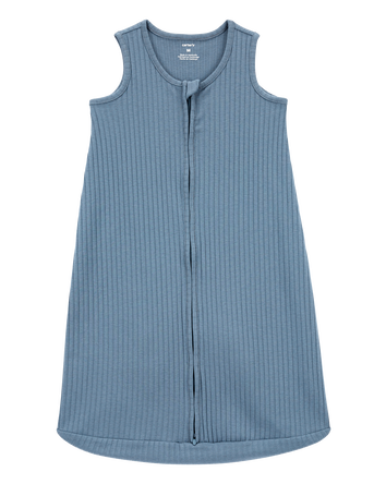 Baby Boy 2-Way Zip Wearable Blanket - Blue, 