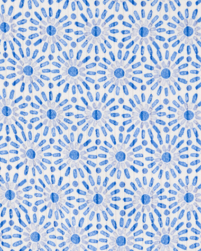 Baby 2-Piece Floral Tank & Bike Short Set, image 2 of 3 slides